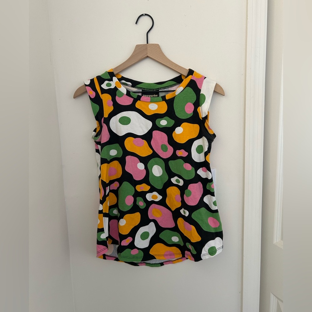 Nooworks Muscle Tank in Egg